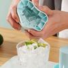 Easy-Release Silicone Ice Cube Mold Durable Cylinder Tray for Perfect Ice Cubes, Ideal for Home Bars & Kitchens