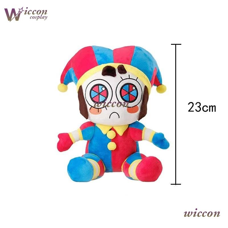 Clown Zirkus Cosplay Kostüm Design Erwachsenen Digital Pomnii Perücke Hut Samtrock Karikatur Weihnachten Party Karneval Outfit