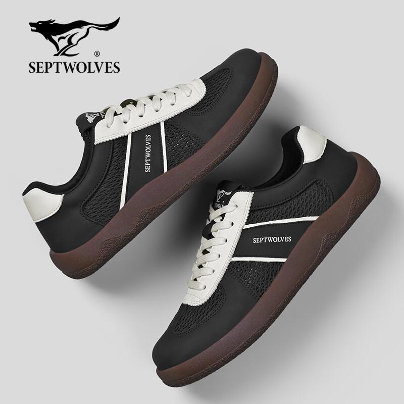 Septwolves Men s Summer Breathable Mesh German Trainer Sneakers 44