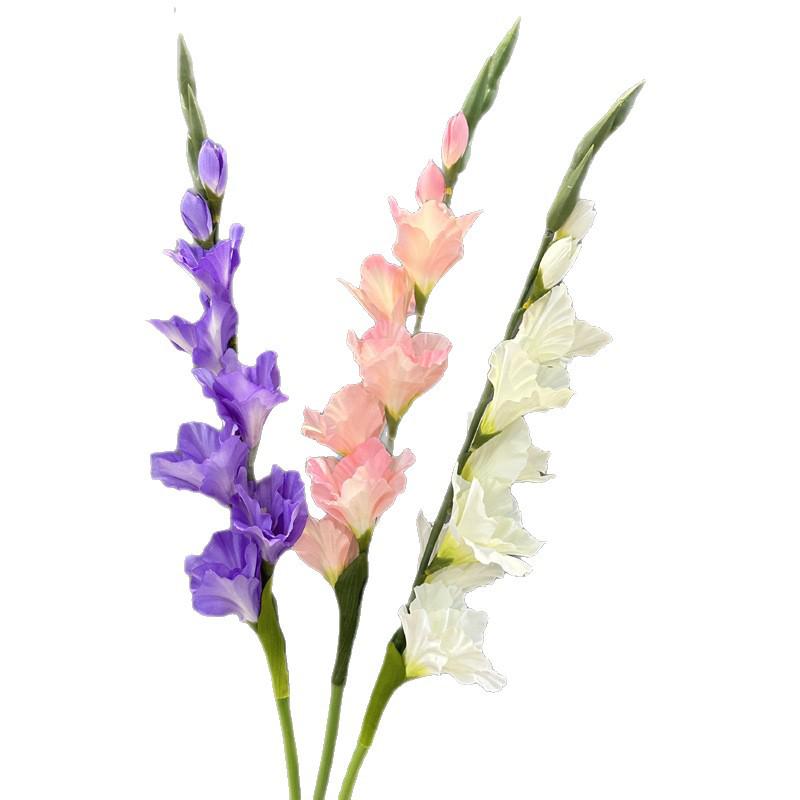 Artificial Silk Gladiolus Flower for Home or Shop Decoration