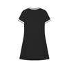 FILA Heritage Knit Moisture-Wicking Casual Polo Dress Women Dresses Black F11W428305FBK