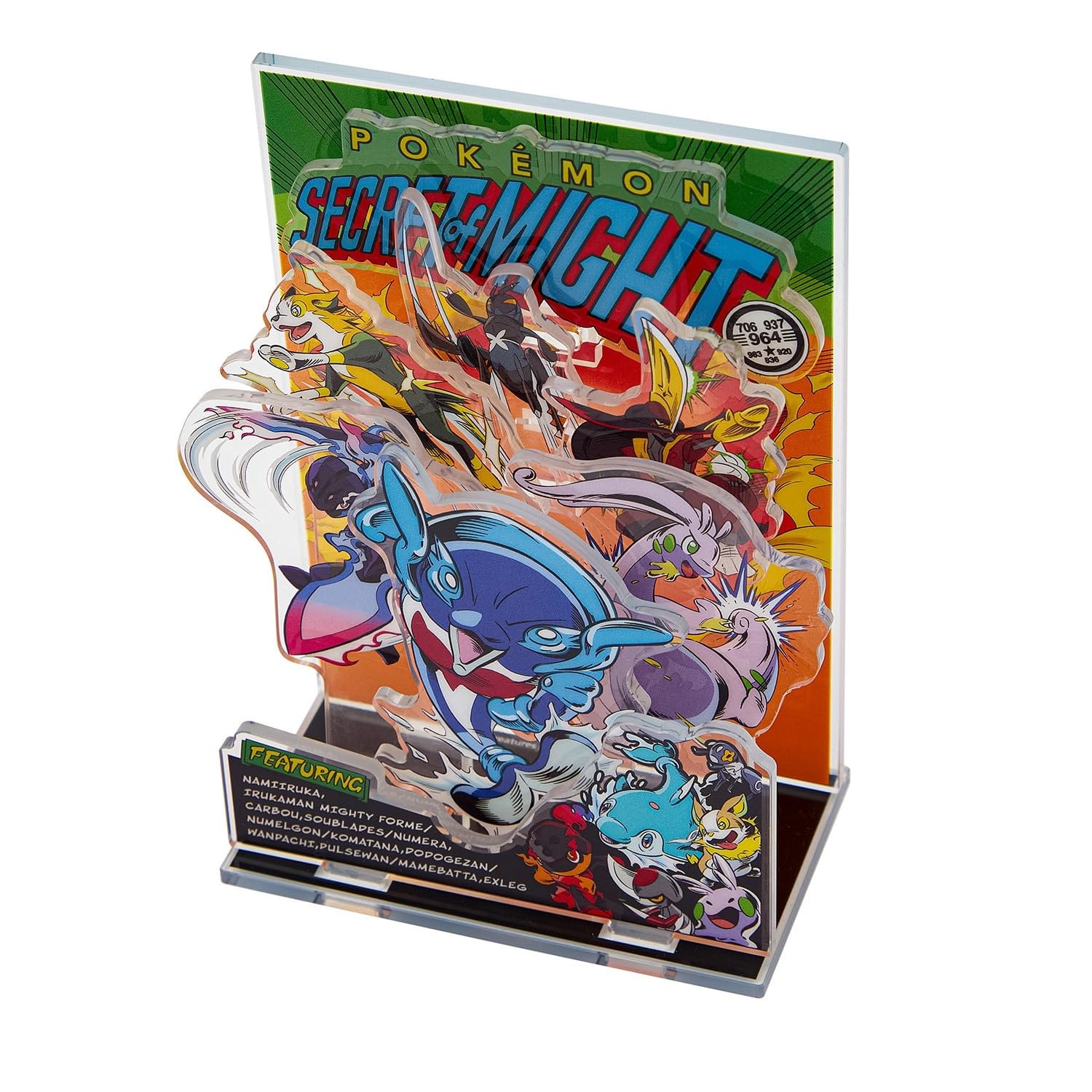 Акриловая подставка для диорамы SECRET of MIGHT Оригинал из Pokemon Center