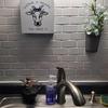 Creative - Cattle Flowerpot Statue Resin Handicraft Ornaments Home Garden Garden Study Ornaments