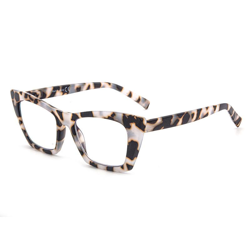 

New Cat Eye Retro Glasses Anti Blue Light Myopia Glasses for Women Reading Eyewear Mirror Female Lentes Mujer 0 леопардовый