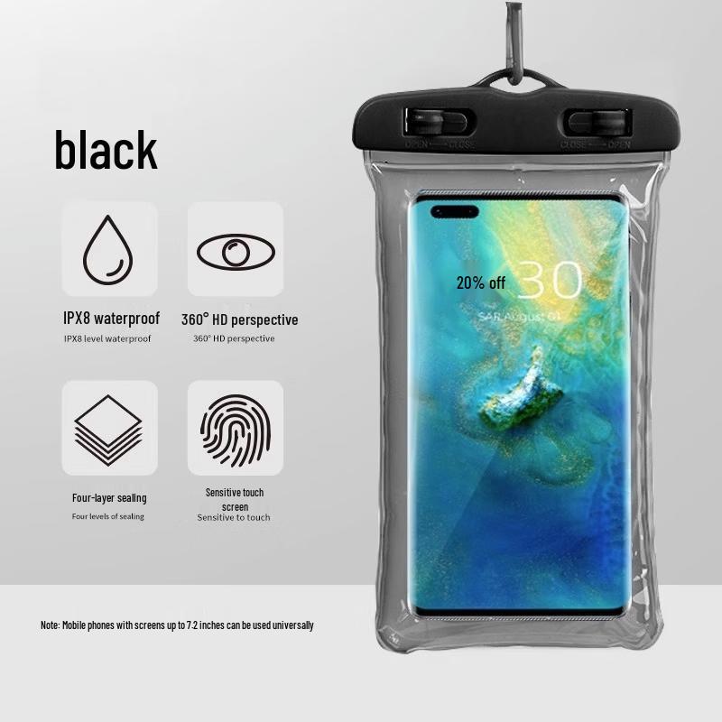 

UOSUUOSU Airbag Waterproof Phone Pouch Universal