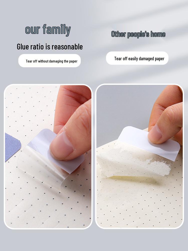 Morandi Writable Label Stickers: Post-it Notes Memo Pads