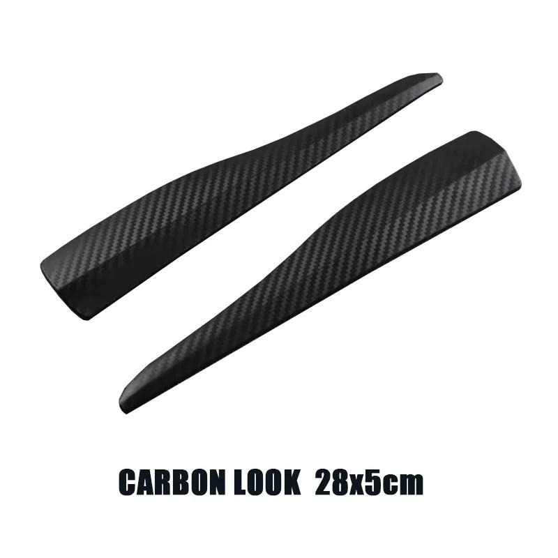 Universal Front Rear Bumper Corner Protector Guard Car Anti-collision Protection Decoration Strip Car Accessories New