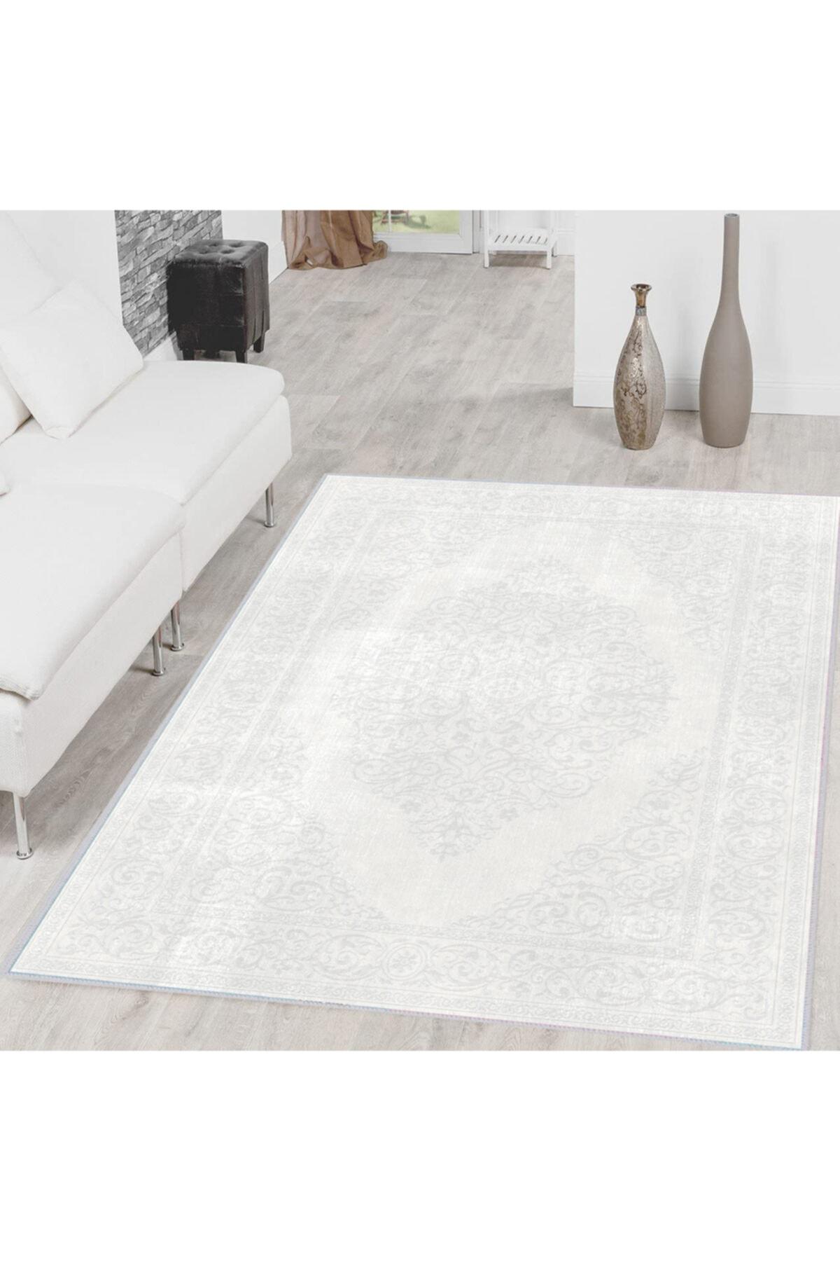 

Моющийся ковер с принтом Rovigo Home RVG1614 50x80 серый