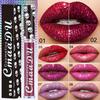 Diamond Lipgloss Glanzende Glitter Vloeibare Lipstick Metallic Lip Glaze Hooggepigmenteerde Langdurige Lipstick Lipmake-up