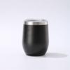 12oz Insulated Eggshell Stainless Steel Wine Glass (U-Shaped, Large Belly)