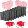 KADAX Tool Board 232x78cm Workshop Wall Garage For Tools 140pcs