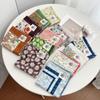 Breathable Cotton Square Scarf Korean Small Scarves Elegant Square Handkerchief  Beach