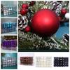 100pcs/box Multiple Colour Xmas Tree Decorative Ball Christmas Ball Gift Box  Ceiling Decoration