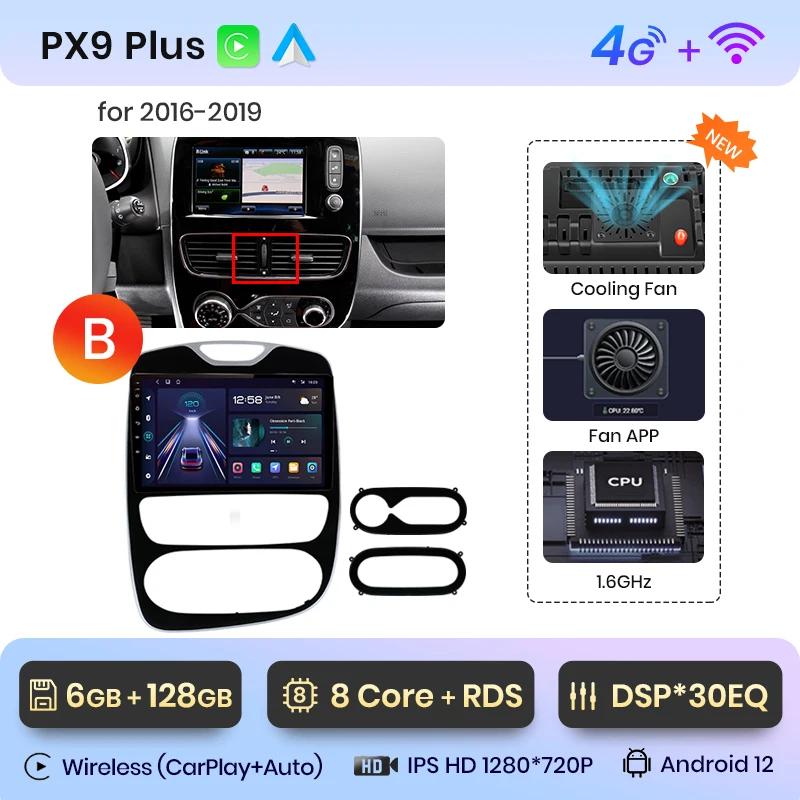 Accessories Autoradio Renault Carpl Car Radio For Renault Clio 4 2012 - 2019 wireless CarPlay Android Auto No 2 din 2din DVD