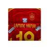 Spanien EM 2024 Finale Laminiertes Yamal-Trikot