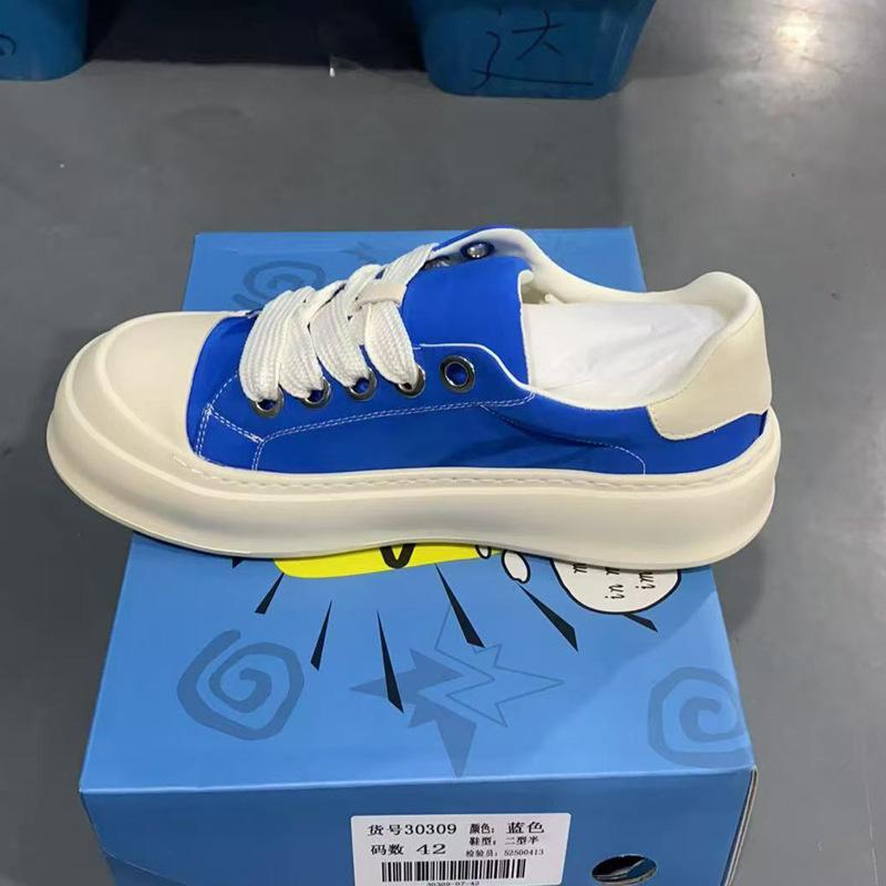 Candy shoes spring and summer cloth shoes men's casual board shoes versatile shoes platform heightening shoes breathable shoes