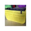 Multicolor Polyester Travel Makeup Bag With Double Zippers For Organizing Cosmetics And Toiletries