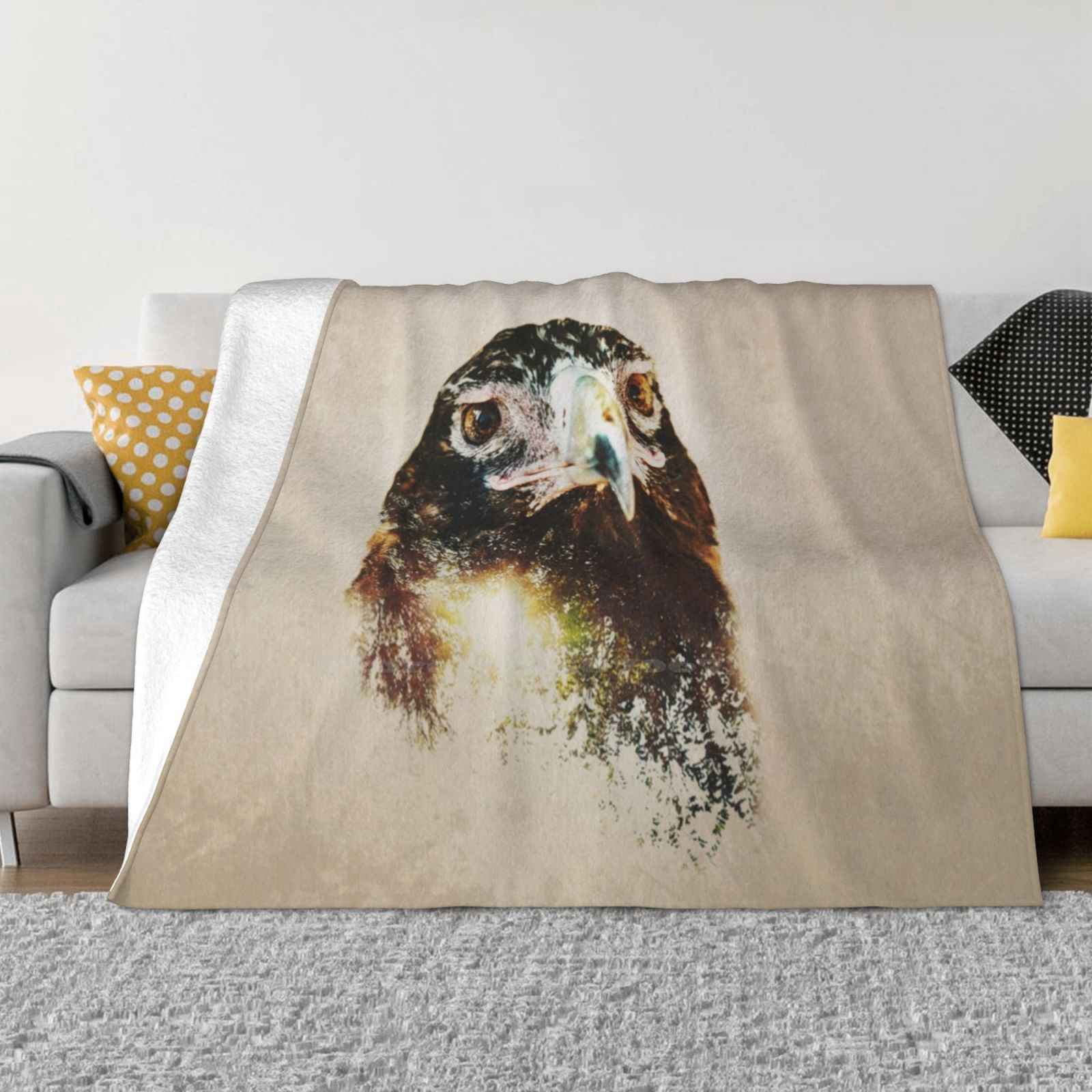 Wedge Tailed Eagle Trend Style Funny Fashion Soft Blanket 30x40in