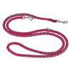 Laisse Réglable Pour Chien TRIXIE Cavo - L–XL: 2m - Ø 18 Mm - Fushia Et Gris Graphite