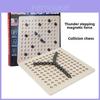 Wooden Magnetic Collision Board Game For Kids Educational Family Play