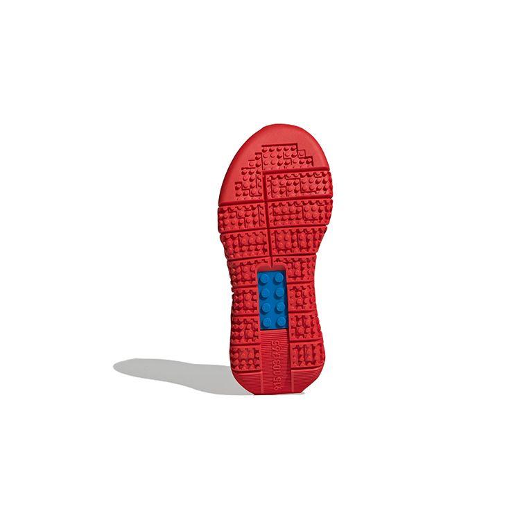 LEGO x adidas Sport Pro J Red Off White Kids Sneakers Shock-Blue GZ2412