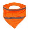 Dog Reflective Bandanas Pet Triangular Towel Scarf Bright Color Polyester Bib