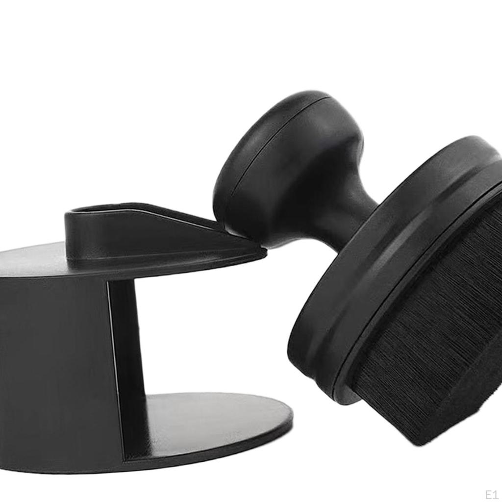 Pinceau Fond de Teint Blush Visage pour ou Corps Haute Densité Voyage avec Support Base