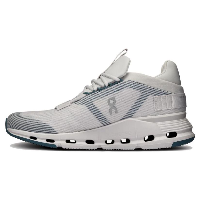 

On Cloudnova Удобные Минималистичные Противоскользящие Износостойкие Низкие Повседневные Кроссовки Женские серый 3WD12191406 37.5