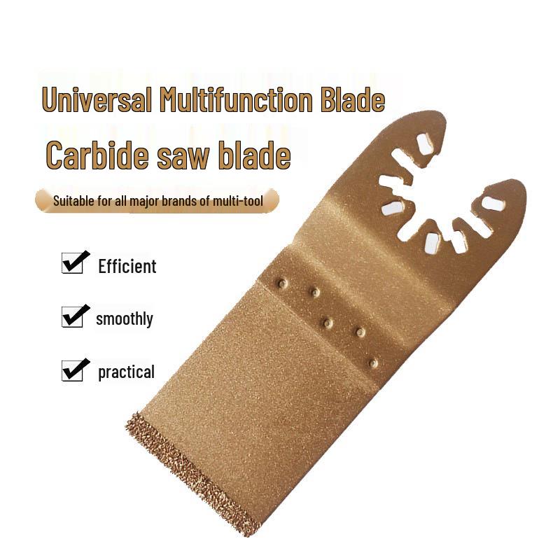 Universal Carbide Oscillating Saw Blade - Multifunctional, Durable Trimmer Accessory