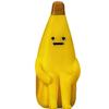 3D Printed Banana Figurines Decorative Ornament Banana Statue Sculpture for Home Office Desktop Decors Housewarming Gift