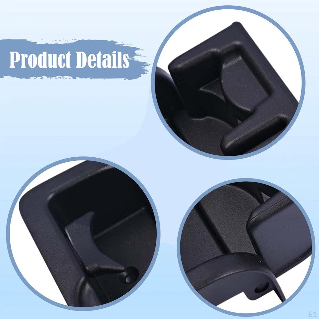 Rear Seat Cup Holder Second Row Drink Insert Panel Cover Automotive Repair Part Convenient