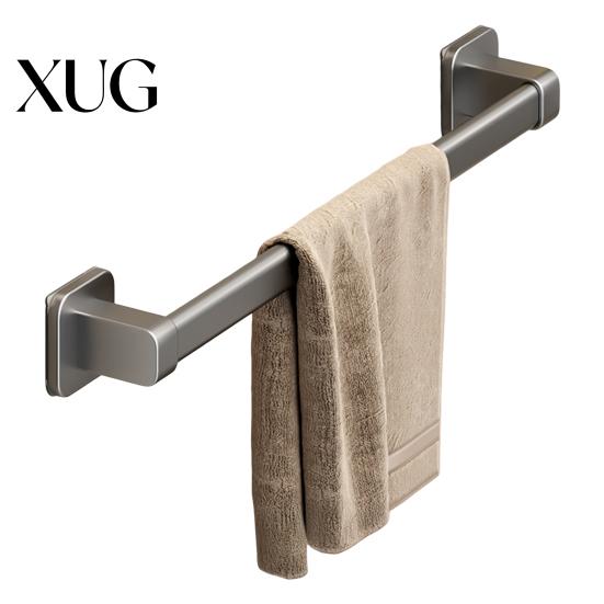 Wall-mounted Towel Rack Self-Adhesive Hand Bar Strong Load-bearing No-drill Easy To Install Bathroom Wall Mounted Hanger Removable