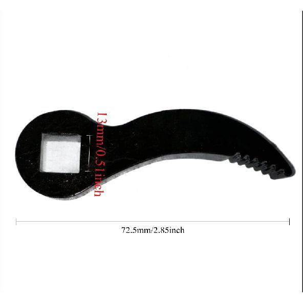 Angle Type Half Axle Disassembly Tool,Drive Pry Bar Adapter Used for Open-end Wrenches,Disassembling Axles Repair Tool