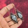 Pinolith Jasper Earring Copper Wire Wrapped Earring Pinolith Jasper Jewelry Handmade Gemstone Earrings Copper Wire Jewelry Gifts For Mother