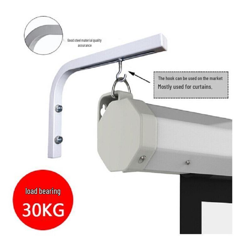 

Retractable Electric Screen Wall Mount Bracket for Household Use