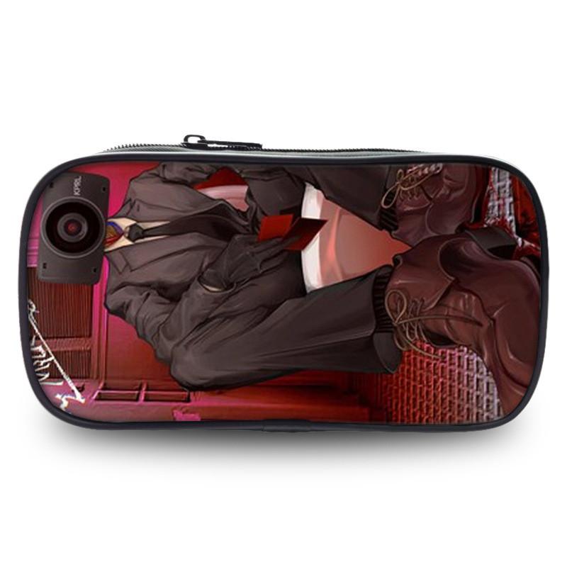 Tv Trendy Titan Character Print Pencil Holder Roomy Polyester Case For Ages All