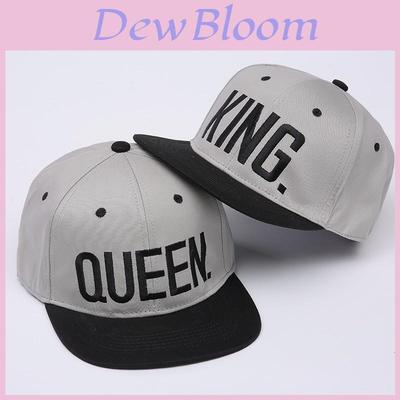 King Queen Embroidered Baseball Cap With Sun Protection For Outdoor Sports