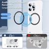 Luxury Borderless Back Cover Case For iPhone 16 15 14 13 12 11 Pro Max Plus Mini Candy Color Matte Shell Strong Magnetic Magsafe