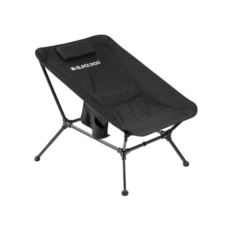 Blackdog Portable Folding Outdoor Lounger Chair for Camping, Beach, and Lunch Breaks