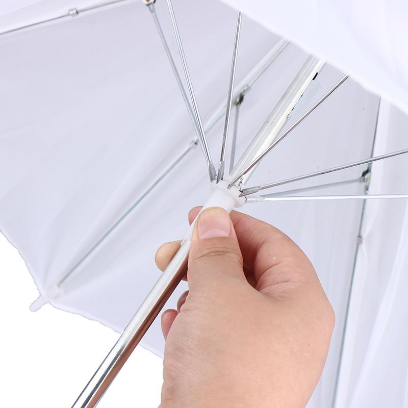 Portable Soft And Light 20 Inch Translucent Photography Soft Light Umbrella