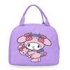 Melody cute cartoon print student lunch bag high value work commute leisure handbag