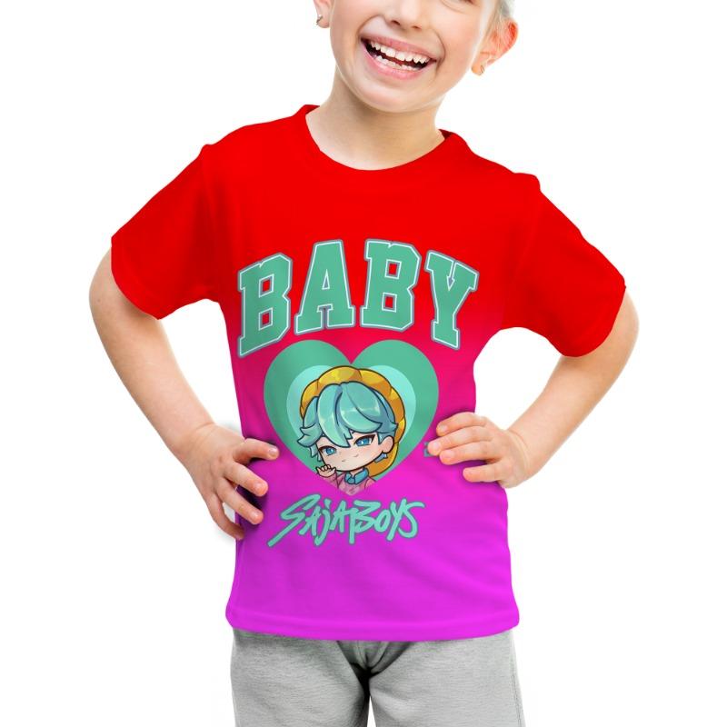 2025 Nou Bumbac pentru copii KPop vânător de demoni top casual mânecă scurtă fată băiat KPop grup de fete demon cadou pentru fani tricou