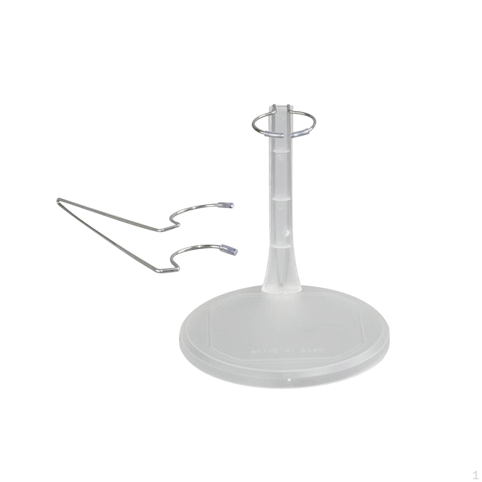 

Масштаб 1/6 Фигурка Дисплей Действие База Подставка Кукла Аксессуар Регулируемая Высота для 12 clear and round