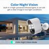 Outdoor Wireless Solar HD Surveillance Camera with Visual Intercom and Night Vision