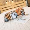 Simulation 3d Plush Cat &Tiger Pillows Soft Stuffed Animals Cushion Sofa Decor Cartoon Plush Toys For Children Girl