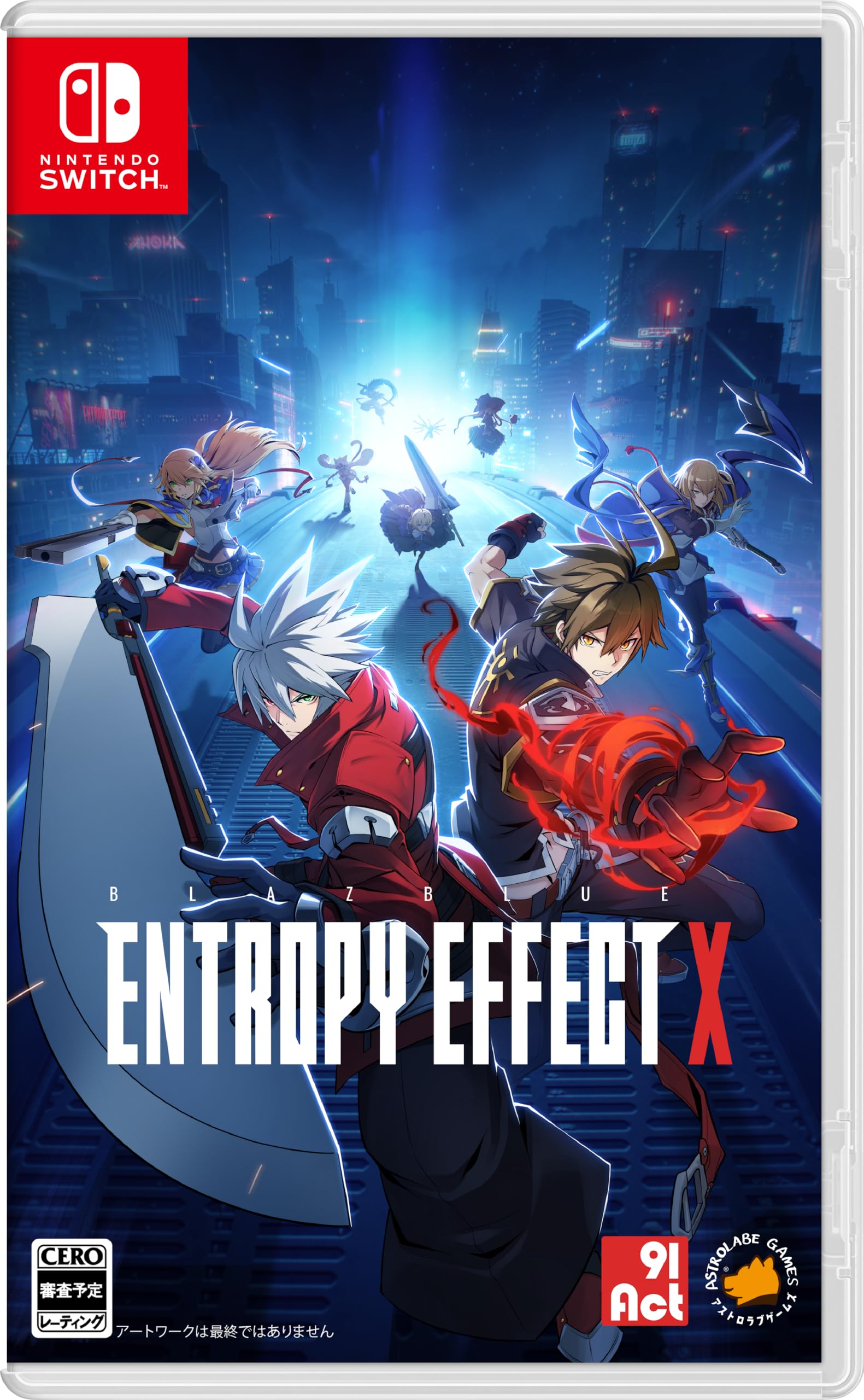 BLAZBLUE ENTROPY EFFECT X -Switch