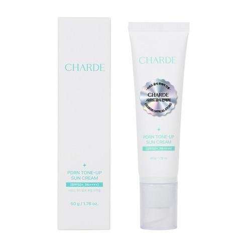 CHARDE PDRN Tone Up Sunscreen SPF50+ PA++++ Brightening UV Protection 50g 50g