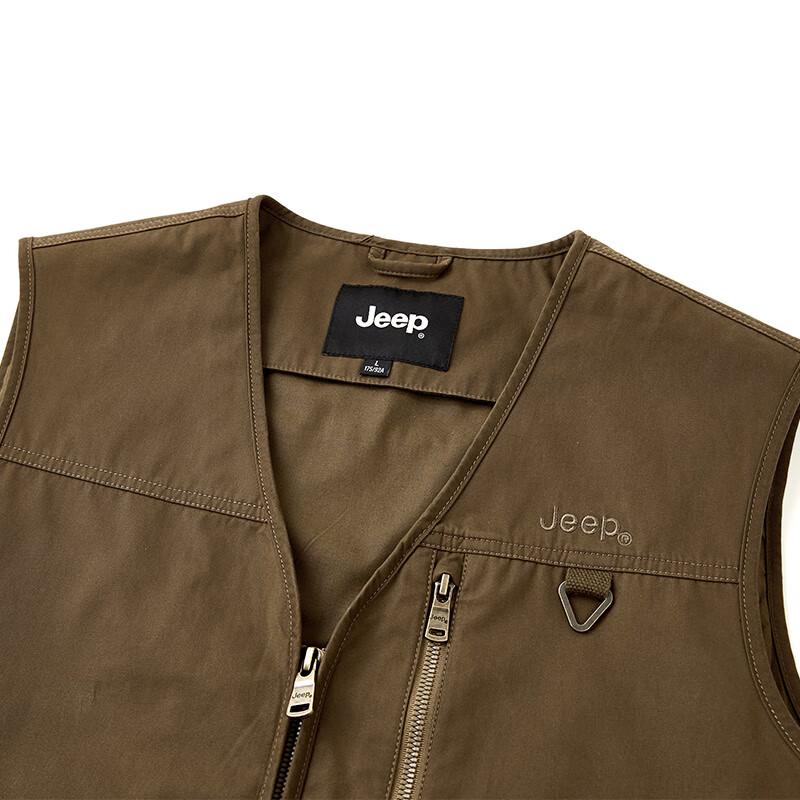 JEEP Men's Outdoor Casual Utility Vest
