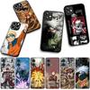 Cover for Apple iPhone 16 15 14 Plus 13 12 Mini 17 Pro Max + ProMax 16E Air Phone Case Gaara Narutos Kakashi Hatake