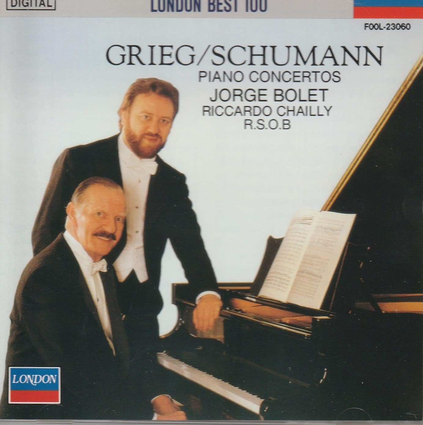

CD SCHUMANN/GRIEG - Piano Concerto: Bolet(P) Chailly / F00L23060 Japan ObiClassical Used